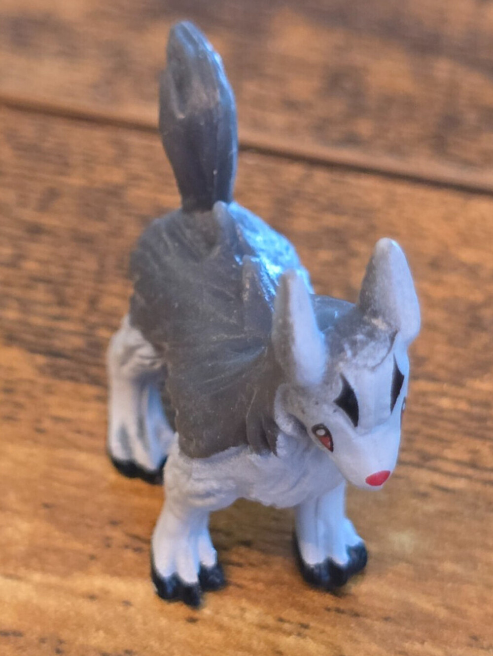 Vintage Mightyena Pokemon Monster Nintendo Mini Figure 1"